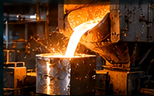 Conceptual illustration of aluminum recycling: process