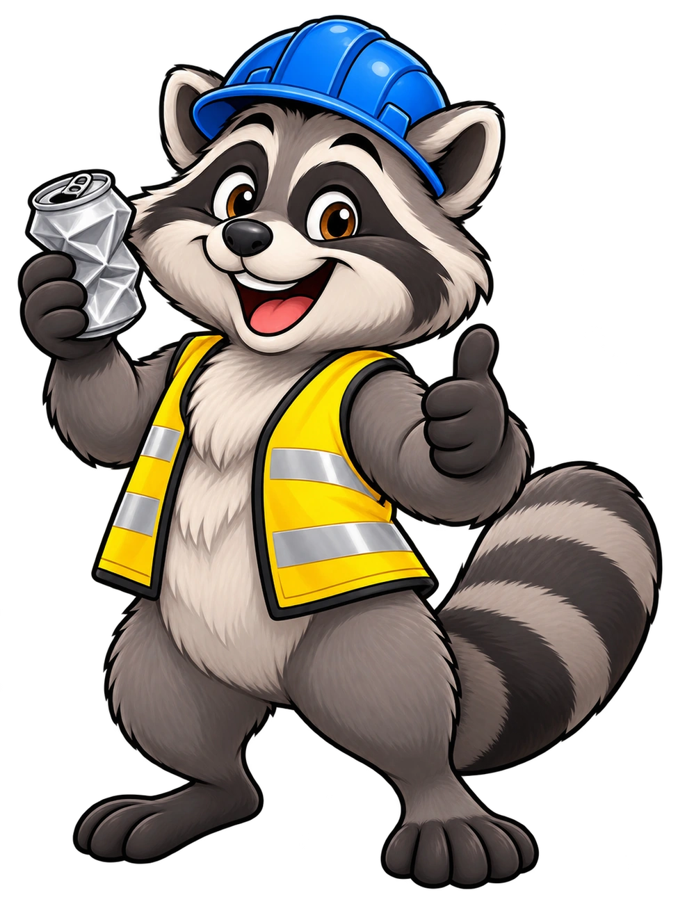 The Raccoon — HNR mascot